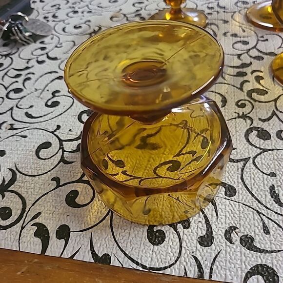 Indiana Glass Sherbert Dishes - Picture 3 of 7